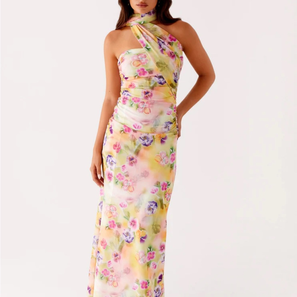 NWT Peppermayo- Songbird Maxi Dress - Sunburst Floral